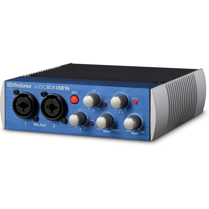 Interface Audio Pour Home Studio - Audiobox Usb 96: 2X2 2.0 Système D Enregistrement One Pc/Mac