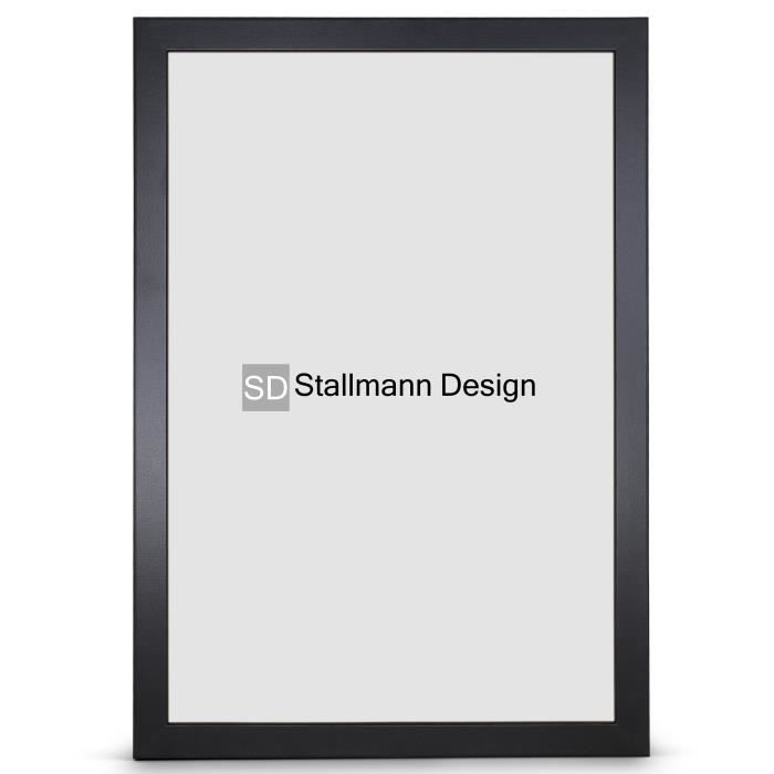Stallmann Design Cadre photo New Modern 50x50 cm noir - Cdiscount