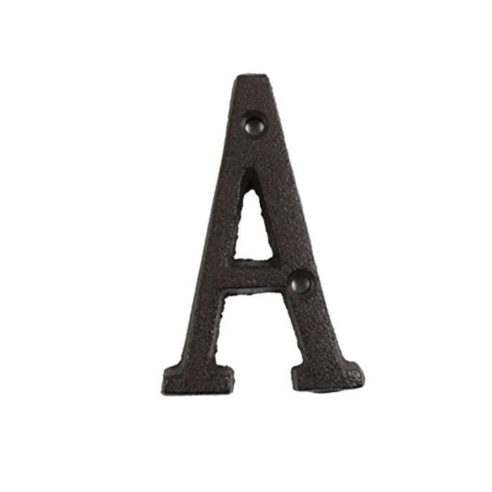 Plaque Personnalisée Métal Pour Porte – Style Vintage Chemin De Fer, Texte Au Choix, UK