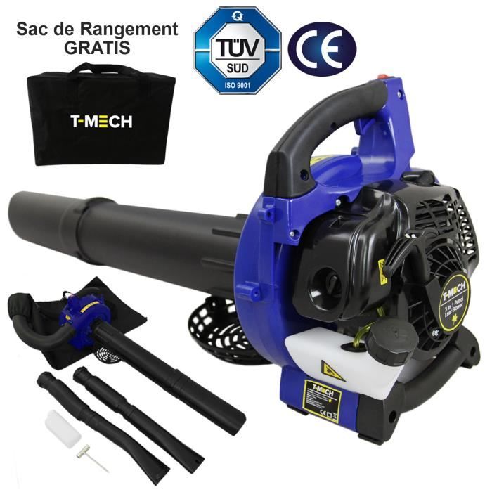 T Mech 26cc 3en1 Aspirateur Souffleur Feuilles Moteur A Essence 0 4l A 2 Temps 750w Achat Vente Aspirateur Souffleur T Mech 26cc 3en1 Aspirateur Cdiscount