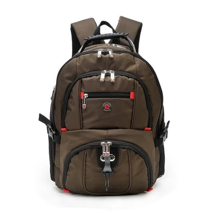 Aequeen Homme Sac A Dos Pour Ordinateur Portable 15 6 Etanche Voyage Ecole Cafe Achat Vente Sac A Dos Informatique 6296623422020 Soldes Cdiscount