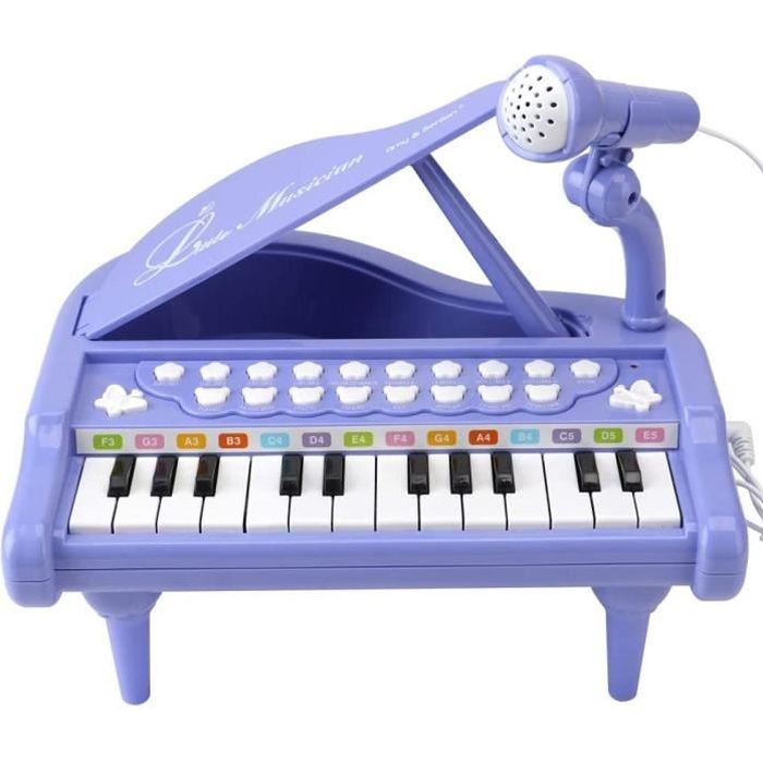 Amy & Benton Jouet Piano Bébé Cadeau pour 1 2 3 Ans Fille, Clavier avec 24  Touches Instrument de Musique Électronique Éducationnel a - Cdiscount  Instruments de musique