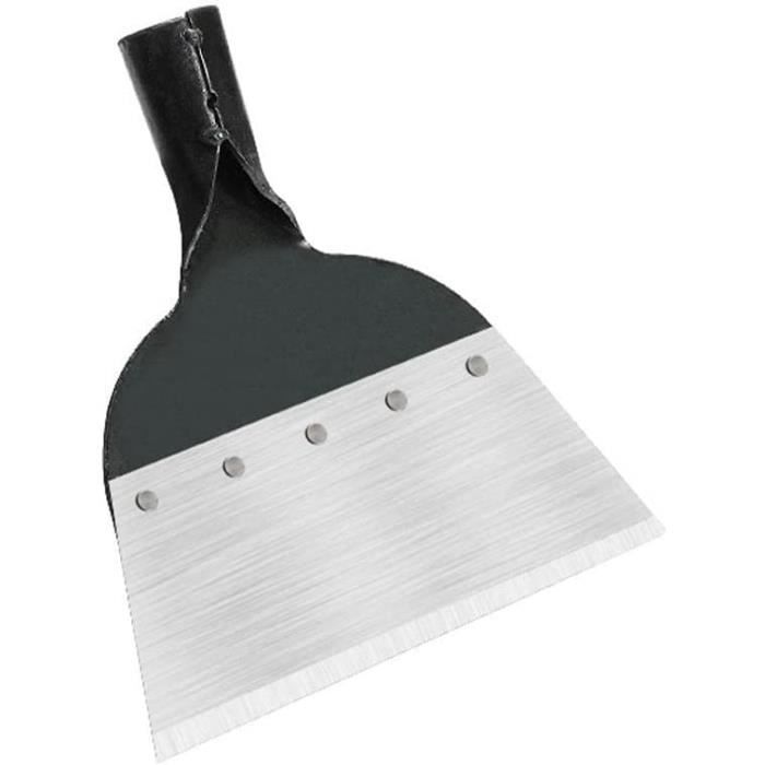 Pelle de Nettoyage de Jardin Multifonction en Acier Pelle Plate pour Plantation de Sol Désherbage Ferme Outil Pelleteuse Désherbage