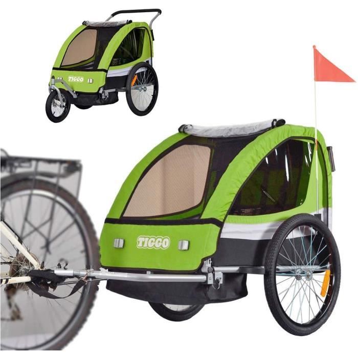 VELO PLIANT TIGGO World Convertible Jogger Remorque V lo 2 en 1