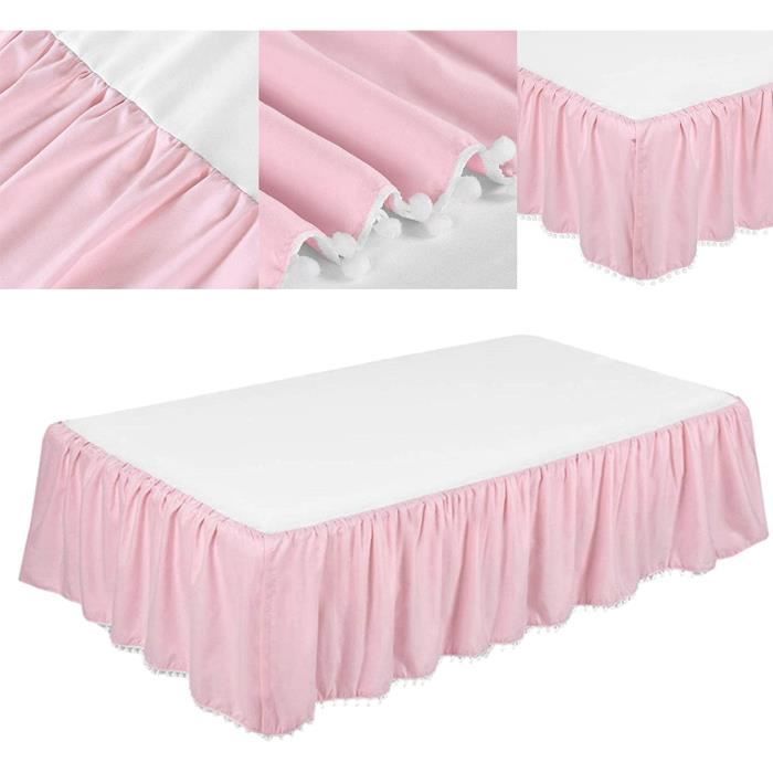 Cache sommier pour lit bebe 28 X 52