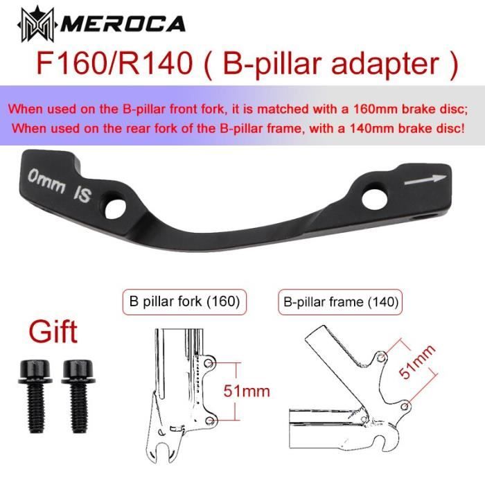 Universel Adaptateur Support d'Étrier de Frein  à Disque de Vélo en