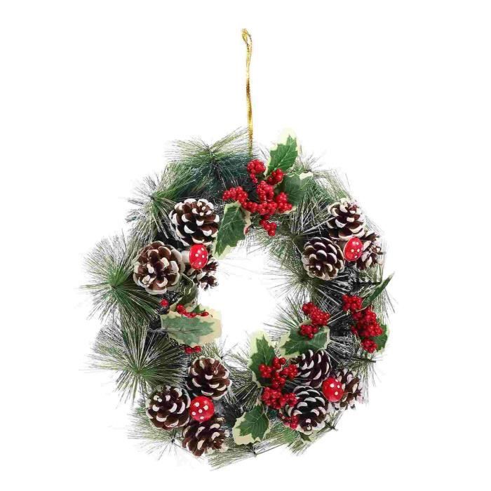 CTC 1 Pc De Noël Guirlande Guirlande Pendentif Couronne Pendentif Guirlande De Noël 