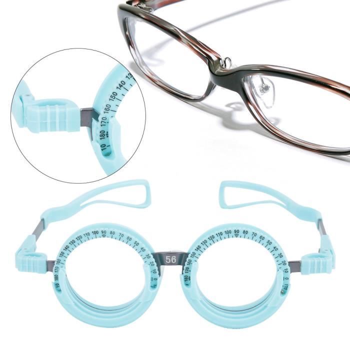 ZJCHAO monture d optom trie de lunettes ajustable Lunettes de vue ajustables professionnelles Optom trie Cadre de test optique