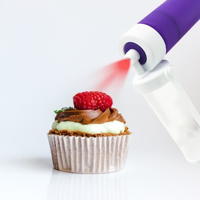 Poche A Douille Plumeau De Coloration De Gateau Tube De Pulverisation Manuel Pompe Aerographe Pour Decoration De C Cdiscount Maison