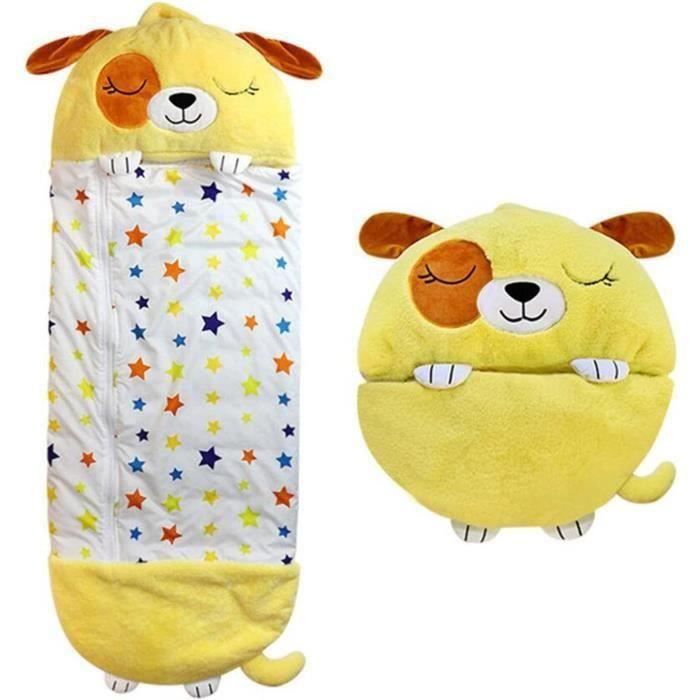 Sac de couchage set illustration vectorielle de dessin animé | Vecteur Premium