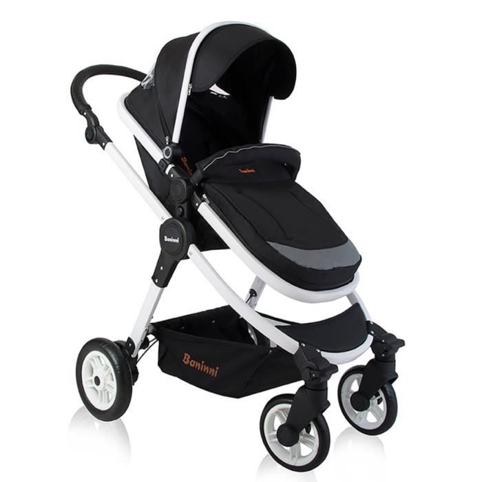 Poussette noir et blanc new arrivals