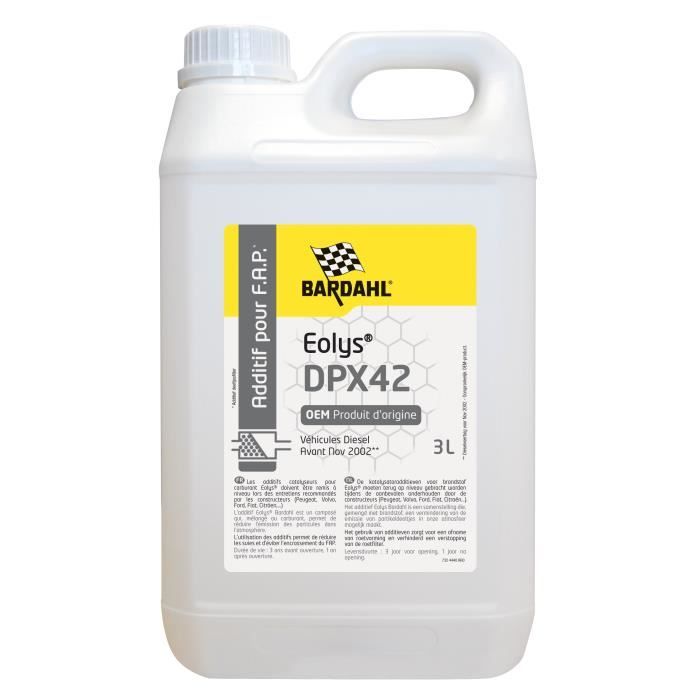 BARDAHL EOLYS Additif FAP C&eacute;rine - 3 L - DPX42 