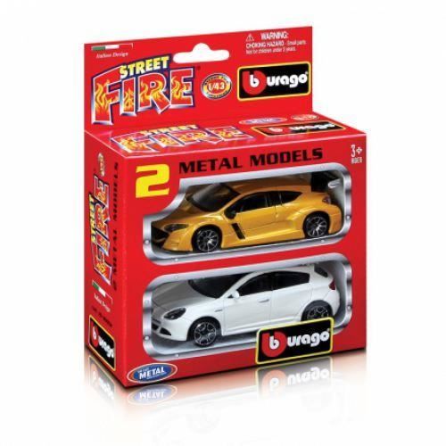 Burago 1 43 feu de rue mis 2 voitures Cdiscount Jeux Jouets