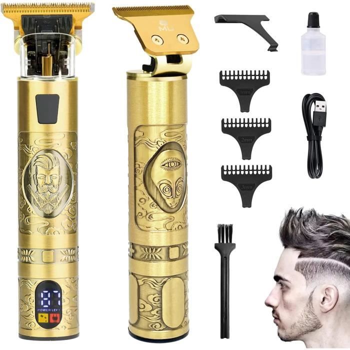 Tondeuse Précision 6 En 1 Pour Barbe Et Cheveux - Imperméable, Rechargeable USB, Sans Fil