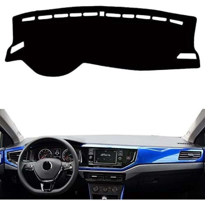 Housse De Tableau De Bord Pour Peugeot 2008 2013-2018 - Noir - Anti-éblouissement - Polyester