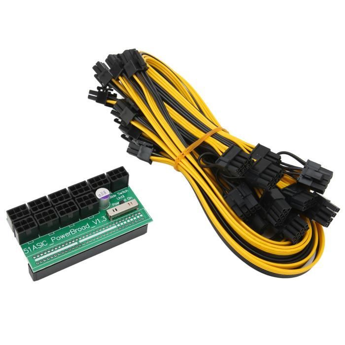 Alimentation Minière ATX ETH 2000 W Pour L'exploitation Minière 180 V 264 V 90 E Prend En Charge La Plate Forme A 8 Cartes 16 Ports 8p 4u Simple~p82510118