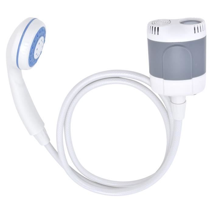 Cikonielf Camp Shower Pump, Outdoor Shower Set Easy Assembly USB