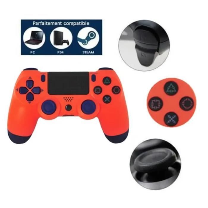 Manette Sans Fil Orange Pour Atari 2600 - Micro Connectors - Bluetooth
