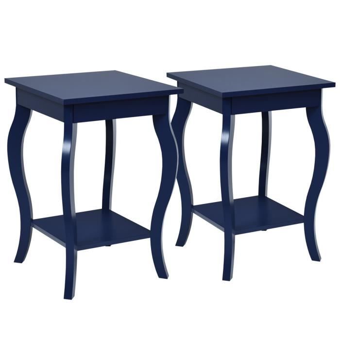 Table D'appoint Carrée LIFEZEAL - Design Moderne Avec étagère | Cadre Acier | Gris Et Or | 39x39x45cm