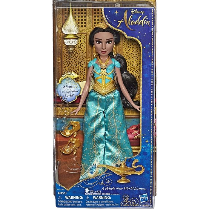 Coffret Disney Aladdin : Poupee Jasmine Qui Chante 30Cm -