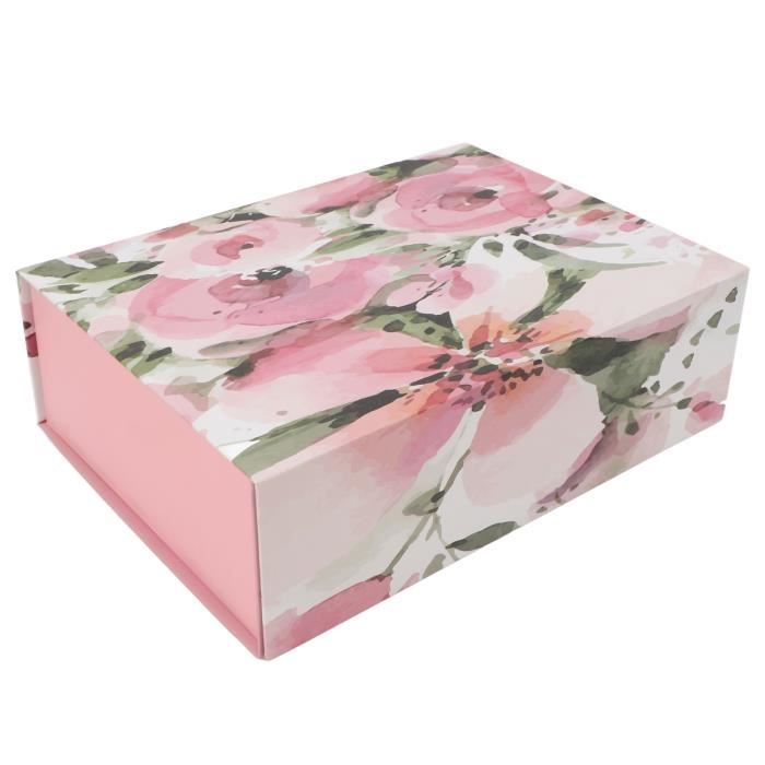 Nbeads 50 Boîtes Cadeaux Carton Blanc Pliable Rectangle 3.5x5.2x9.5cm - Emballage Anniversaire