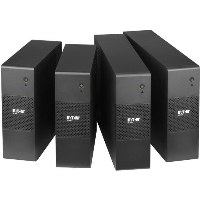 Onduleur Tour EATON 5S Line Interactive UPS 1500VA 8 prises IEC Parafoudre Port USB 5S1500I