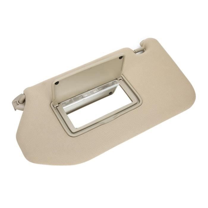 Référence 98038433DS Pare-soleil Intérieur Voiture Gauche - Pour Peugeot 301, Citroën C3 - Gris - Beauneo Pare Soleil