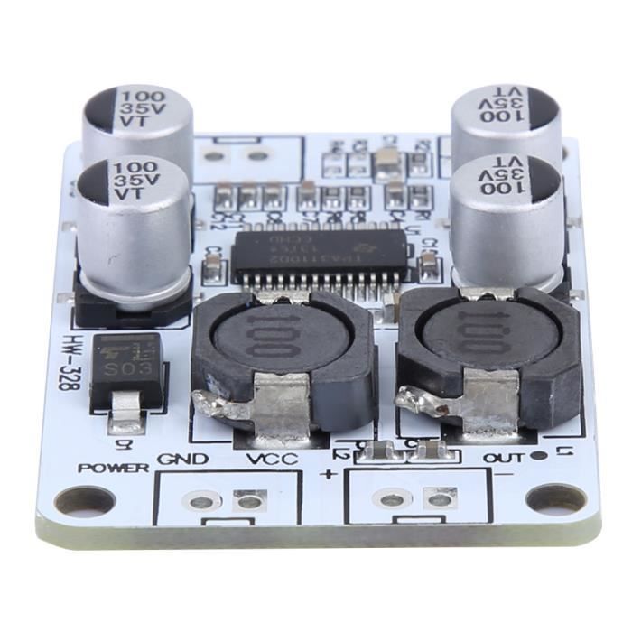 838 AMPLIFICATEUR DE Puissance HiFi 2.1 Canaux 80 W X 2 Amplificateur