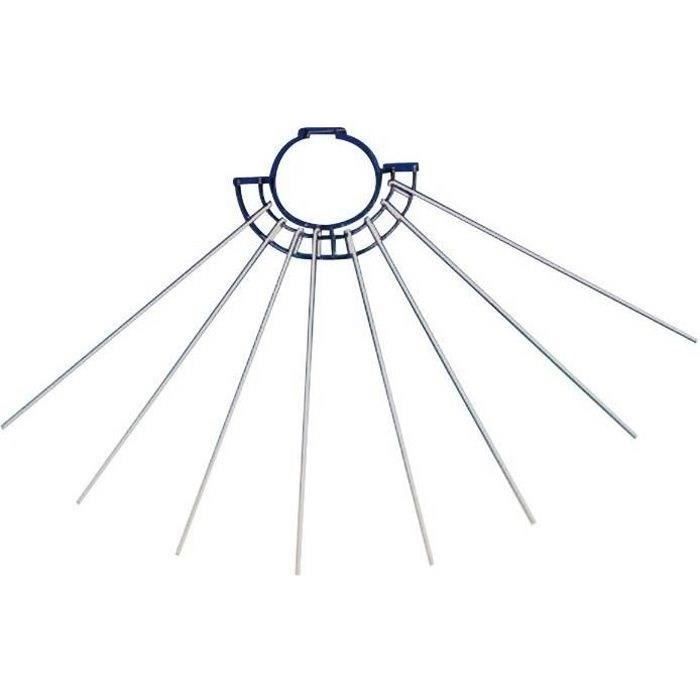 Séchoir pour tuyau 8 branches - 60 cm