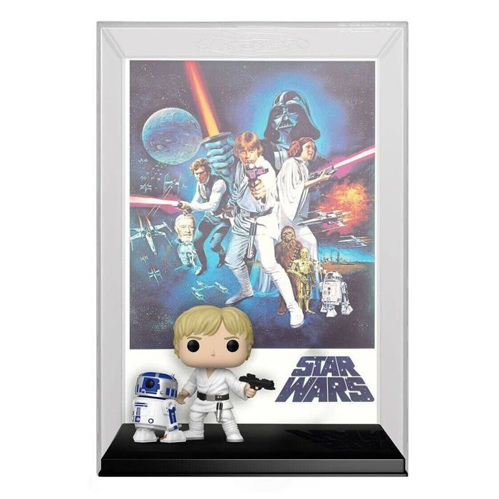 Figurine Funko Pop - FUNKO - Movie Poster - Star Wars - Luke Skywalker Nouvel Espoir - N°02 - Exclusivité