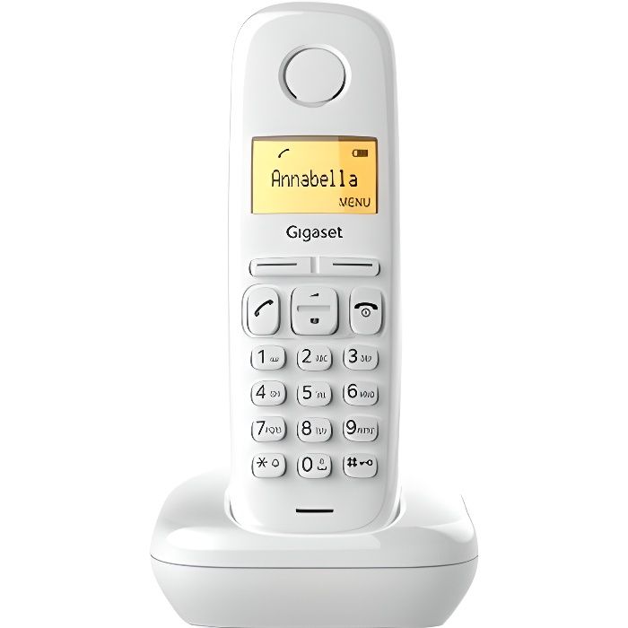 TELEFONO CORDLESS GIGASET A170 NERO S30852H2802K101 - vue 9