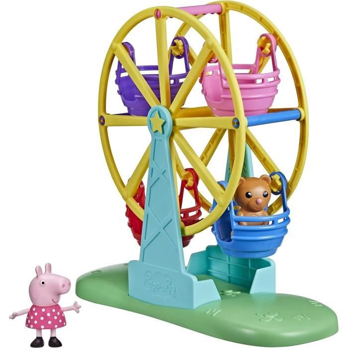 Jouet préscolaire - PEPPA PIG - La grande roue de Peppa - Figurine,  Nounours et Grande roue - dès 3 ans