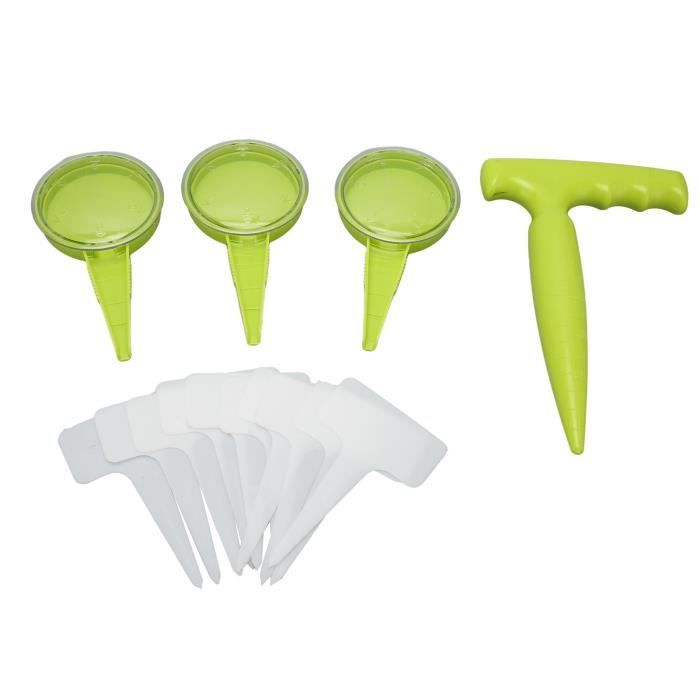 Semoir à Graines Manuel 2pcs - Distributeur Réglable Avec 5 Niveaux Pour Jardinage