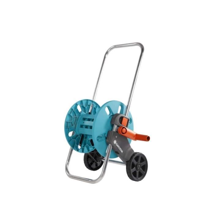 portable poign/ée en acier inoxydable r/ésistant /à la rouille facile /à ranger outil d/économie despace pour stocker le tuyau darrosage NSDD Enrouleur de tuyau darrosage