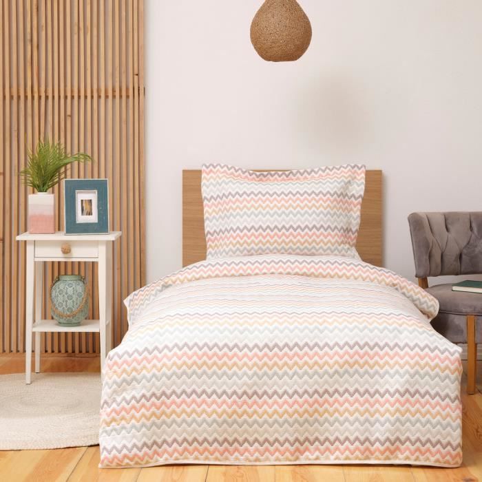 Housse De Couette 140x200 Cm Rose Et Blanc à Carreaux – Microfibre Douce | Style Farmhouse Kawaii Housse De Couette 140x200 Cm Rose Et Blanc à Carreaux – Microfibre Douce | Style Farmhouse Kawaii