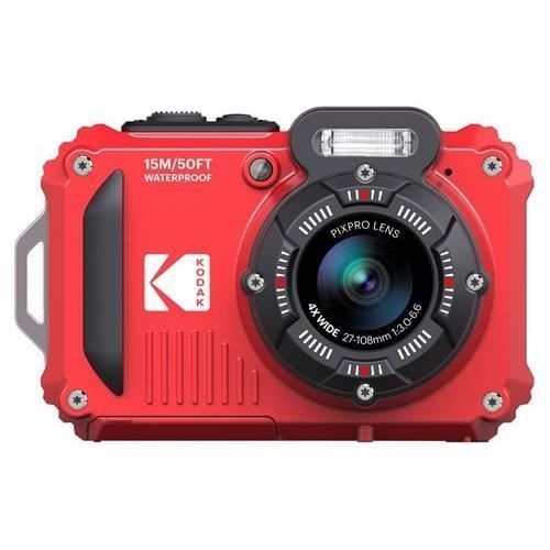 Kodak Appareil photo compact étanche Pixpro WPZ2 Rouge - 0819900014020