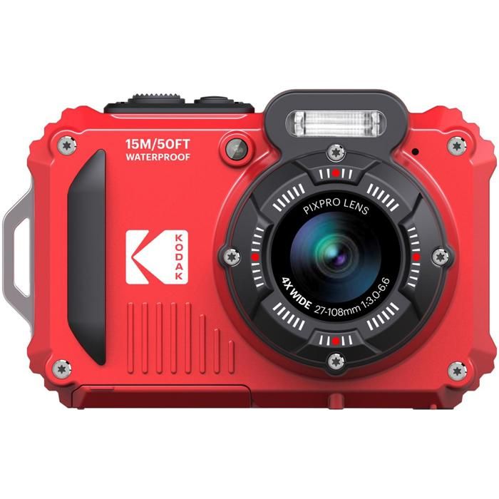 Kodak Appareil photo compact étanche Pixpro WPZ2 Rouge - 0819900014020