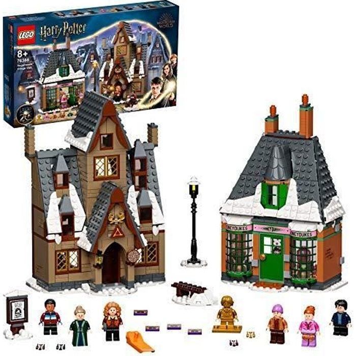 Jeu de construction - LEGO - 76388 - Harry Potter - 20ème Anniversaire - Figurine dorée Ron Weasley