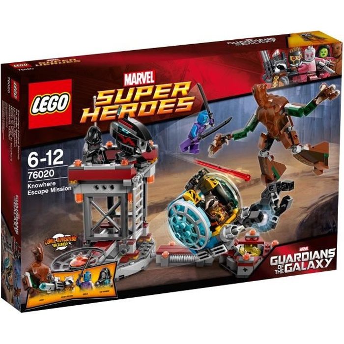 LEGO® 76020 Marvel Super Heroes - La Mission dÉvasion Groot Reconditionné - Lego reconditionné disponible sur Cdiscount Seconde Vie