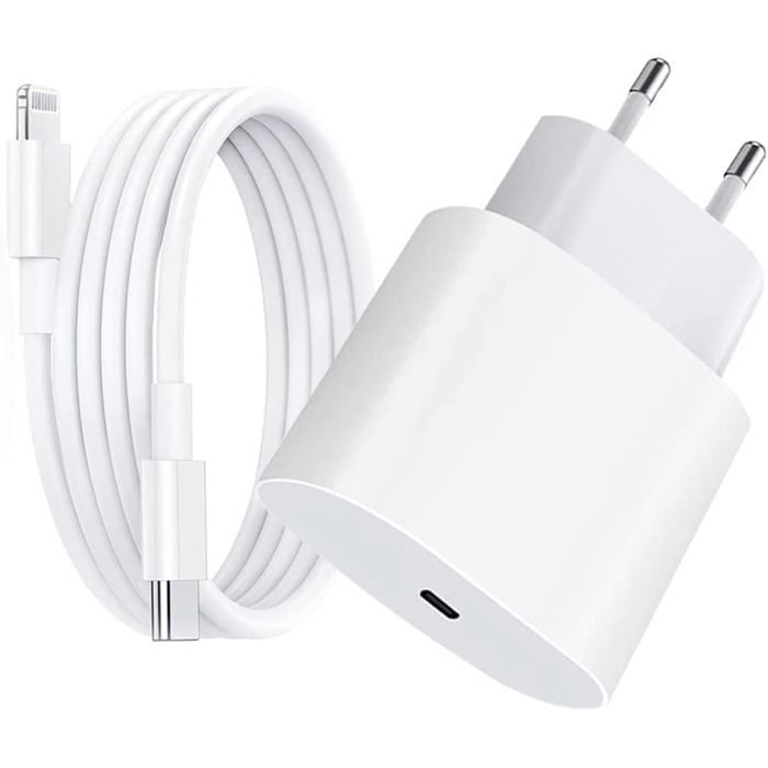 Little Boutik Chargeur Rapide + Câble Lightning - vue 2