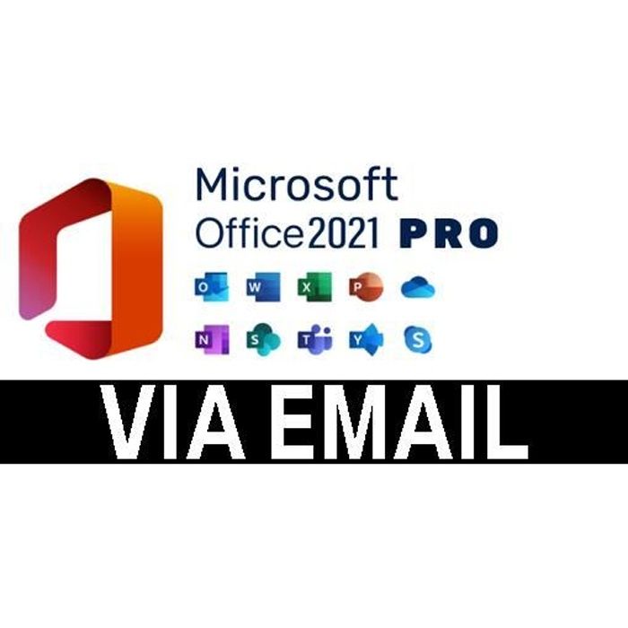 Microsoft Office 2021 Professionnel Plus (Professional Plus) 5 USERS - à télécharger