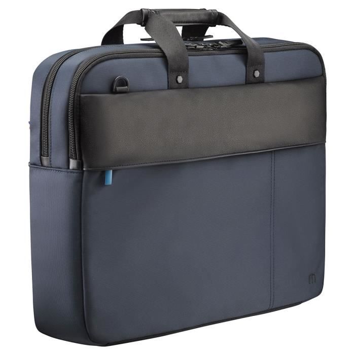 Sacoche MOBILIS - Executive - pour ordinateur portable 14-16 - Nylon 500D déperlant - Bleu Marine