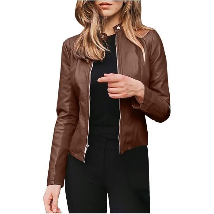Veste style sales biker femme
