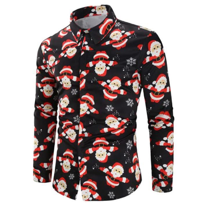 Chemise homme de noel clearance