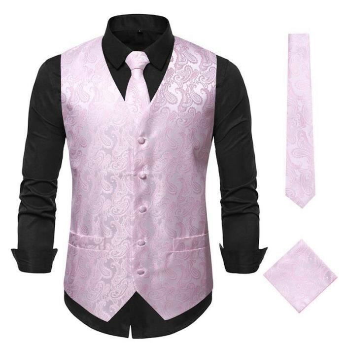 Gilet rose homme 2025