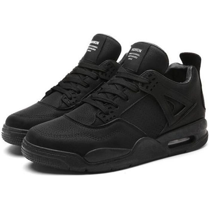 basket noire homme