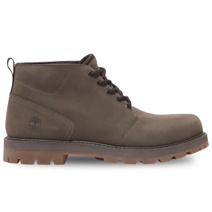 Bottes pour Homme TIMBERLAND Britton Road Mid Chelsea Waterproof Marron Cuir A elastique Cdiscount Chaussures