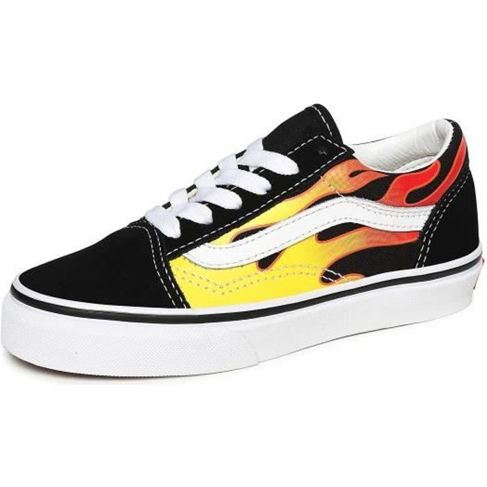 vans flamme bleu
