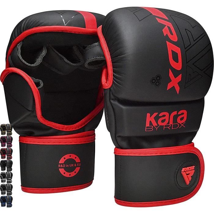 Gants et mitaines pour le MMA : frappe et protection