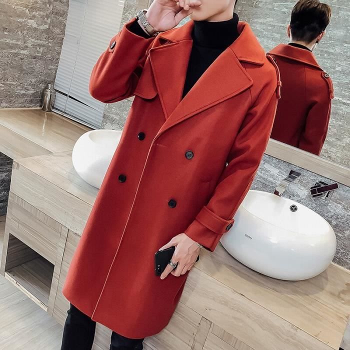 Caban online vert homme